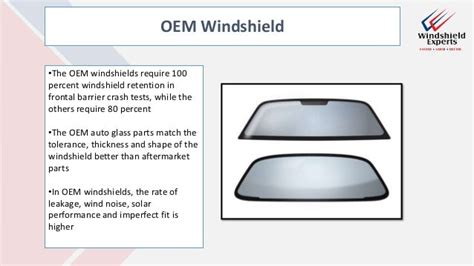 are there differences in the quality of windshields